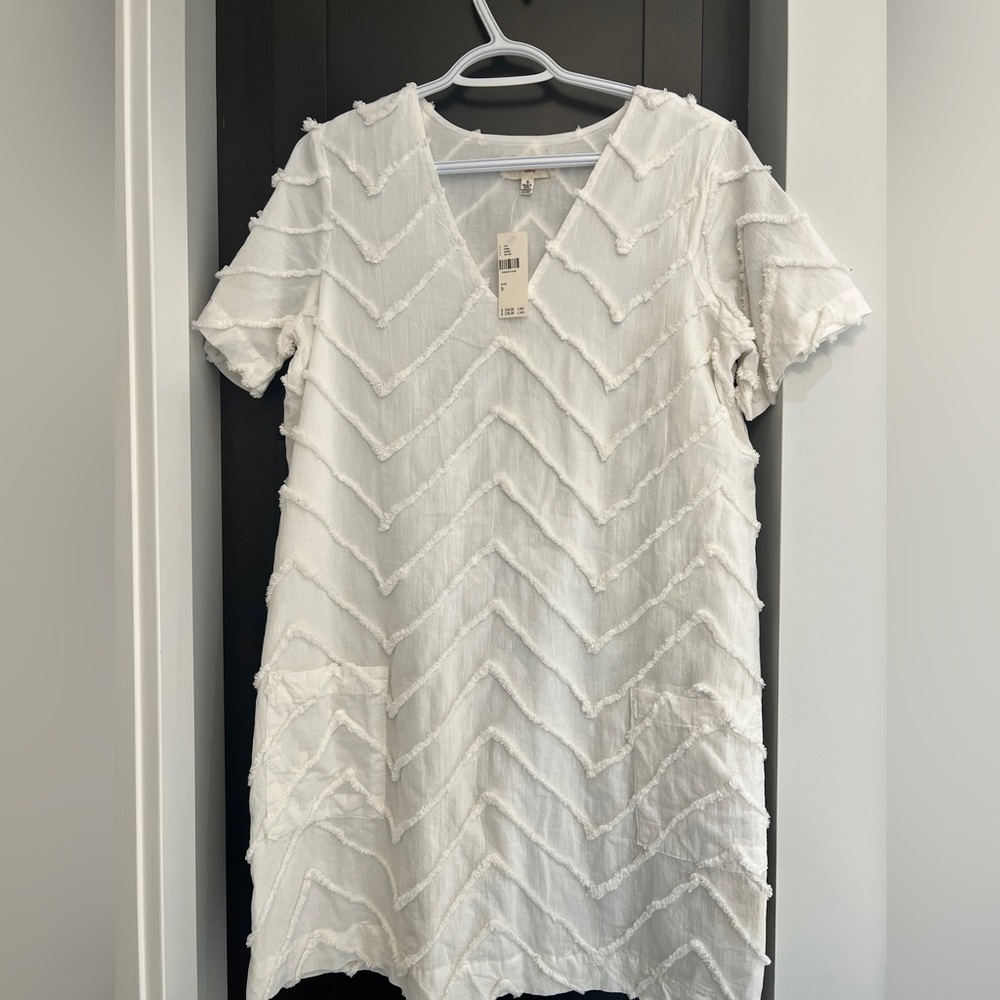 Anthropologie White Sundress